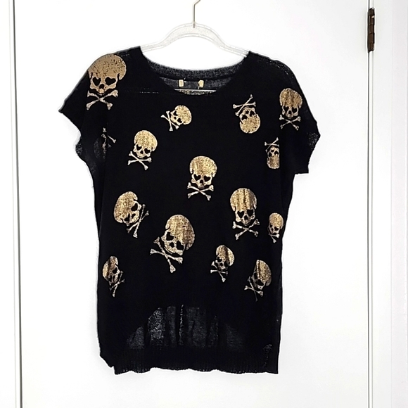 Skull knitted top - Picture 1 of 6